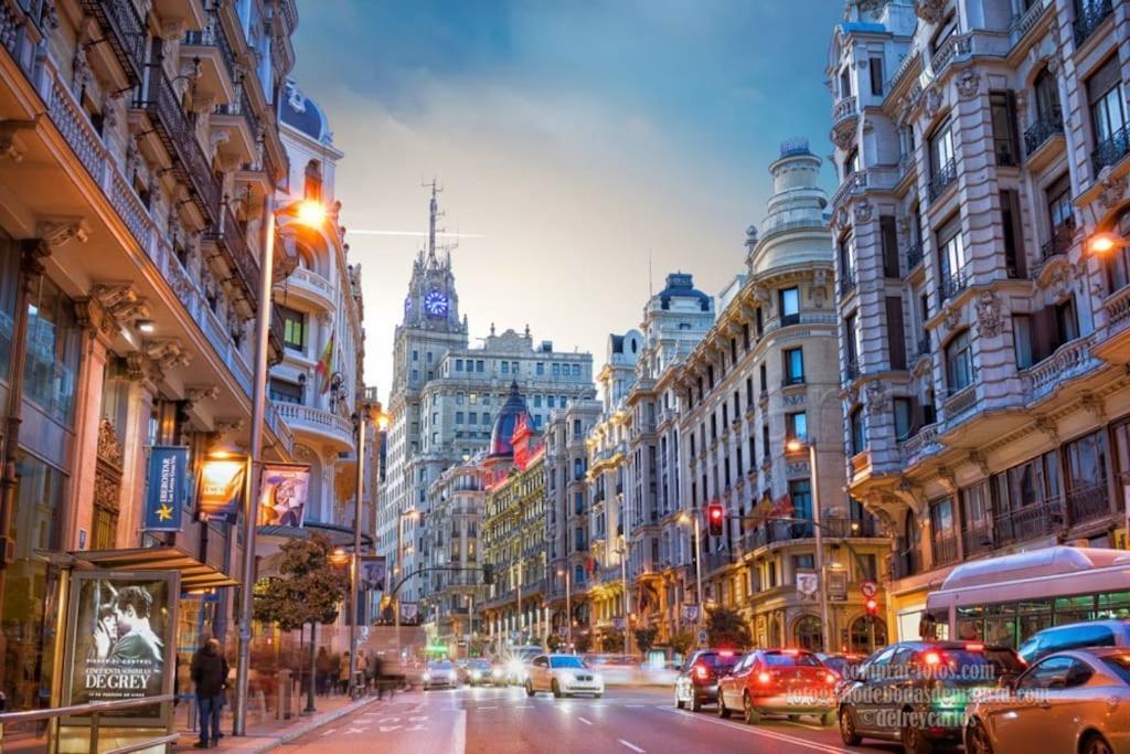 ººmy Citycentre Sol Wifi Ac Smarttvºº Madrid Eksteriør billede